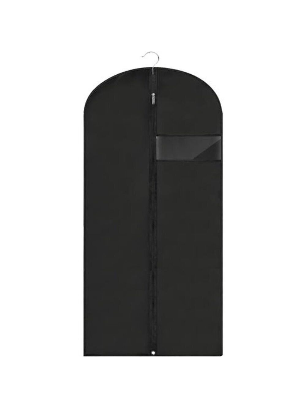 Garment Bags for Hanging Clothes Suit Dress Bag Long Black Travel Storage Cover